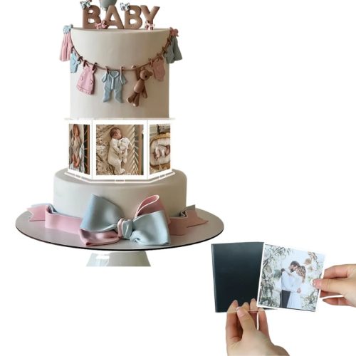 8-delni prozoren akrilni stojalo za torte TD134924