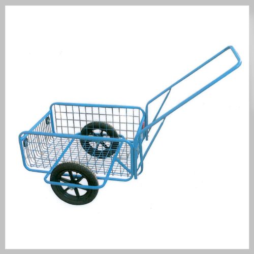 Dvokolesni ročni voziček – nosilnost 80 kg, gumijska kolesa 300 mm WR6