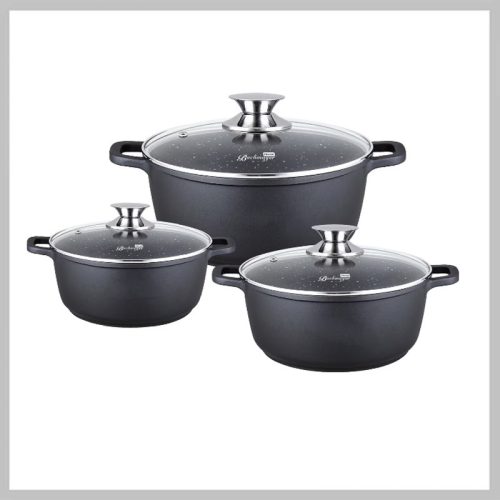Worthair 3-delni set posode WTH-3R