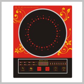 Indukcijska kuhalna plošča Winning star rdeča 2200W