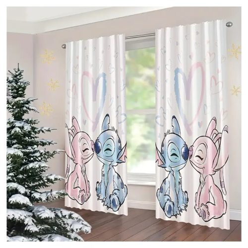 Disney Stitch in Angel zavesni komplet – 2 kos 150 X 60 XA3529048