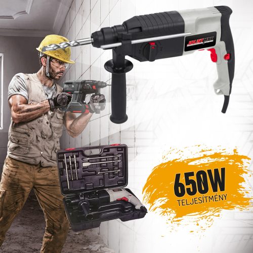 Joustmax 650W udarni vrtalnik s 3 nastavljivimi načini JST32401