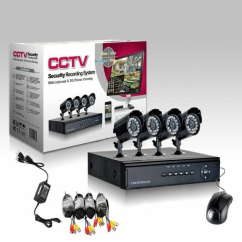 CCTV kamere – 4-kamerni varnostni sistem