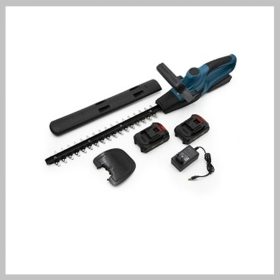 Akumulatorske škarje za živo mejo 48V z 2 baterijama