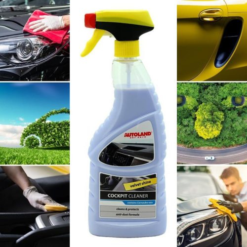 Autoland Velvet Shine – Spray za nego armaturne plošče, z velvetnim sijajem – 750 ml am01205