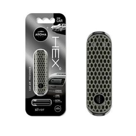 Avtomobilski osveževalec zraka HEX AROMA – silver am83576