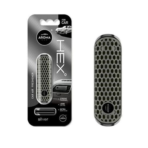 Avtomobilski osveževalec zraka HEX AROMA – silver am83576