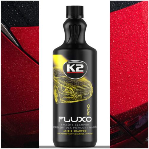 K2 FLUXO PRO 1L – Kisel šampon za avtomobile s keramičnimi premazi amD0251