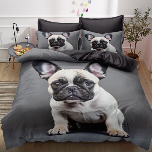 Kakovostno posteljno perilo Happy Dogs 3 G-04, 7 kosov