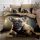 Kakovostno posteljno perilo Happy Dogs 4 G-04, 7 kosov
