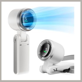   Mini ročni ventilator – nastavljiva hitrost, velika zmogljivost, prenosna zasnova holm0723