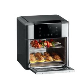   NewLine XXL 12-litrski digitalni zračni friteza s LCD zaslonom, siva – model HOLM6856